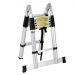 Drabina teleskopowa 2-stronna 3,8m 12 szczebli